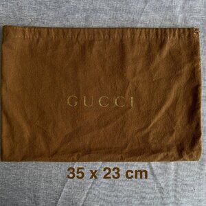 Gucci Dust Bag in cotton 35 x 23 cm - 💯Authentic ｜Made in Italy